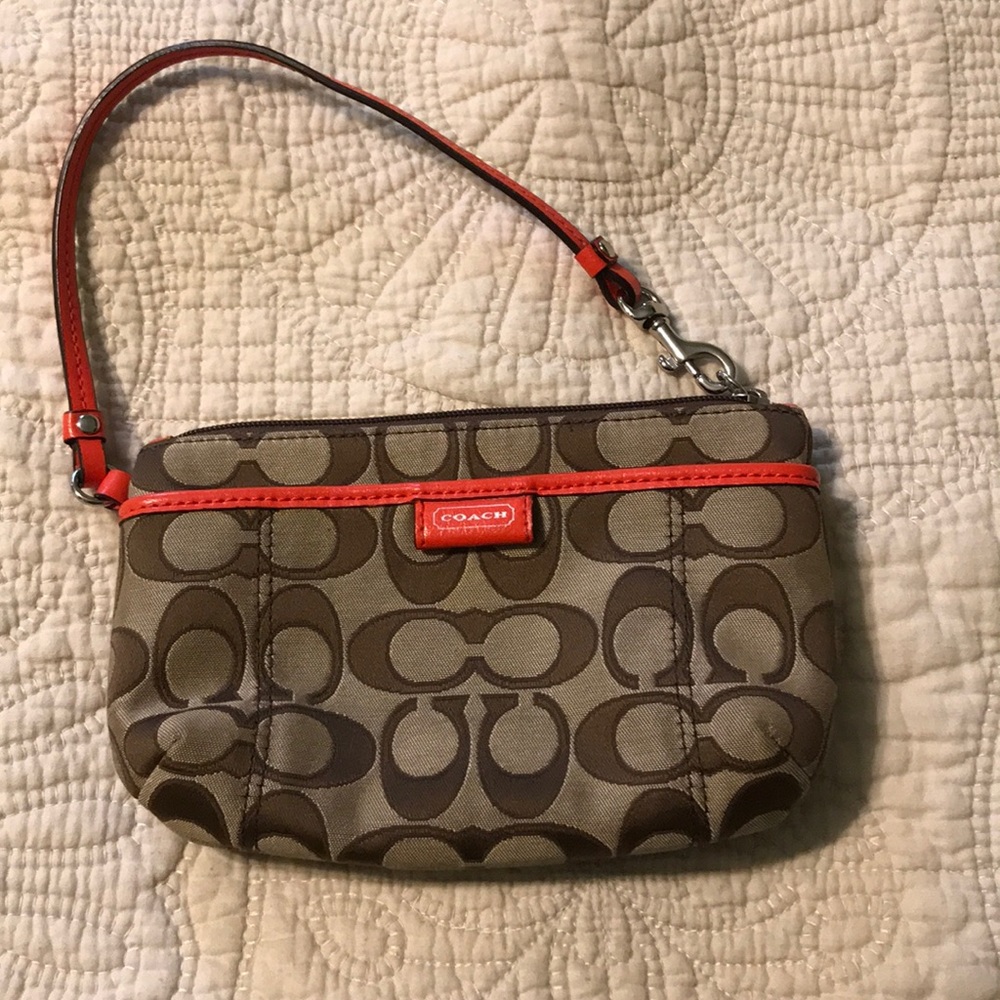 Authentic Coach Wristlet!
